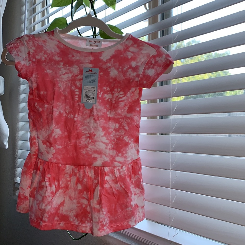 HP3🪩 Tie-Dye Toddler Dress